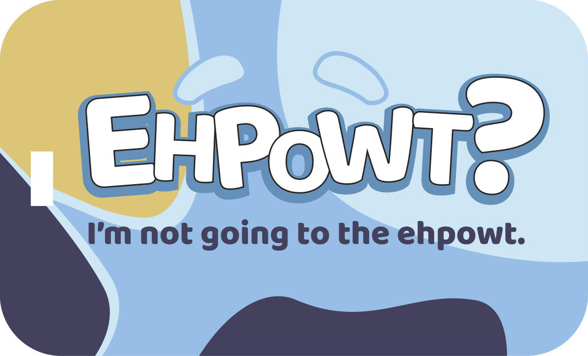 Blue EHPOWT Luggage Tag - Bag Tag
