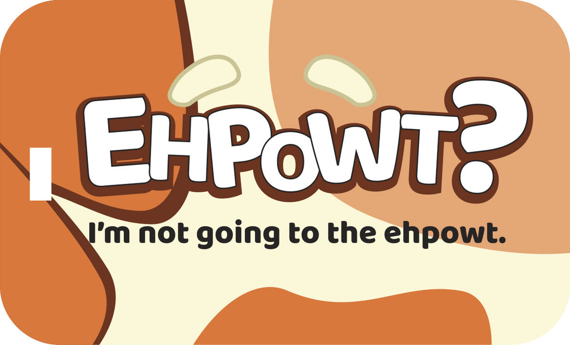 Orange EHPOWT Luggage Tag - Bag Tag