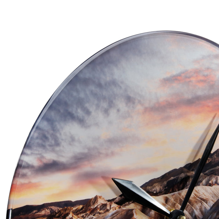 Personalized <br>Round Acrylic Wall Clock 10.75"