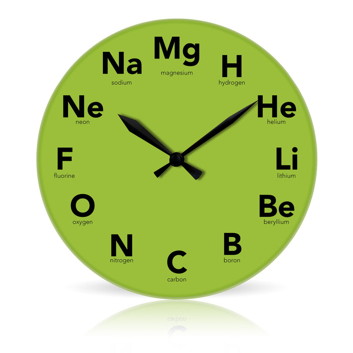 Elements <br>Round Acrylic Wall Clock 10.75"