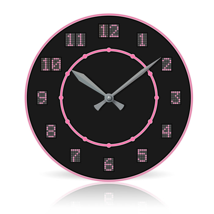 Scoreboard <br>Round Acrylic Wall Clock 10.75"